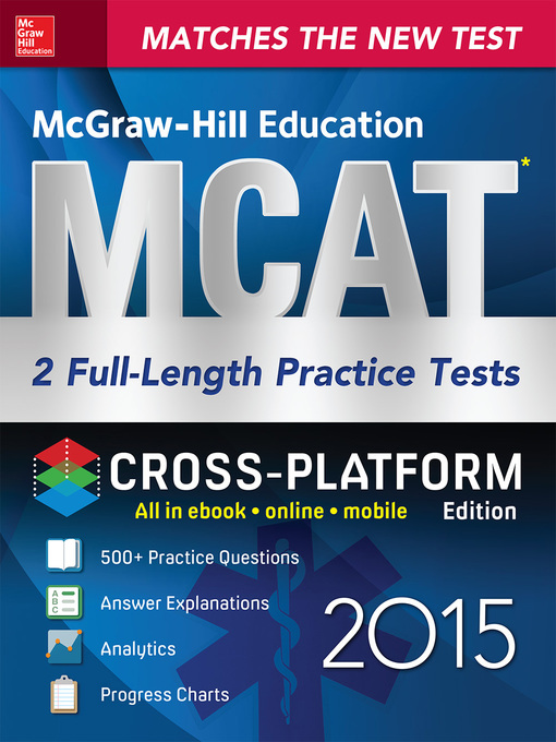 Title details for McGraw-Hill Education MCAT 2015 by George J. Hademenos - Available